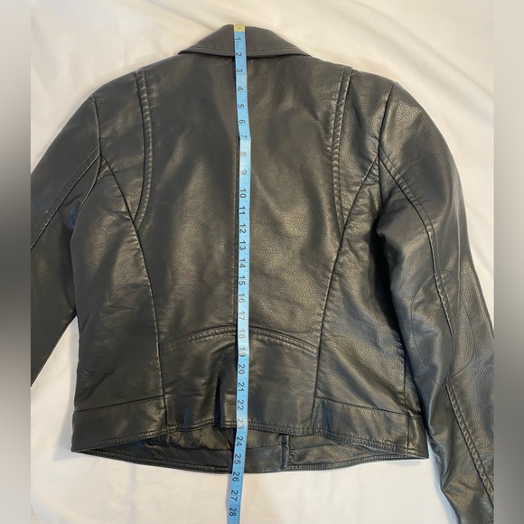 NWT Express Faux Leather Moto jacket Black XL - Picture 12 of 12
